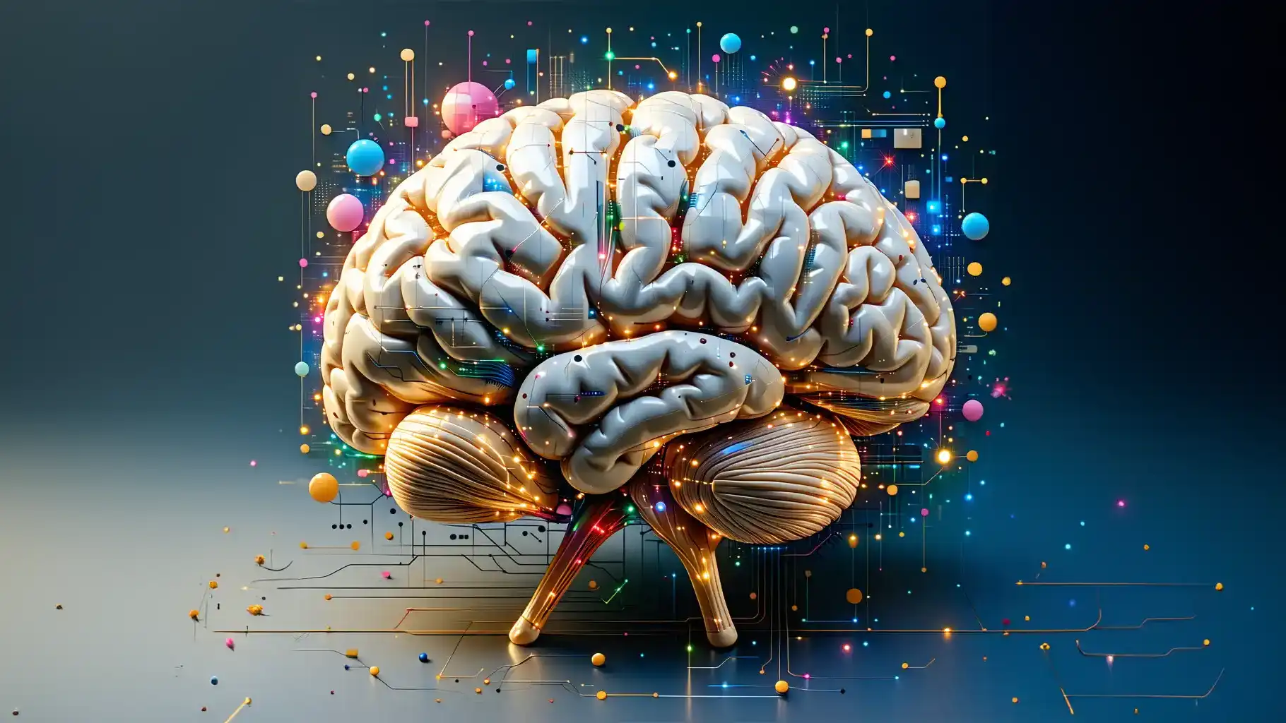 Il cervello umano in chiave astratta